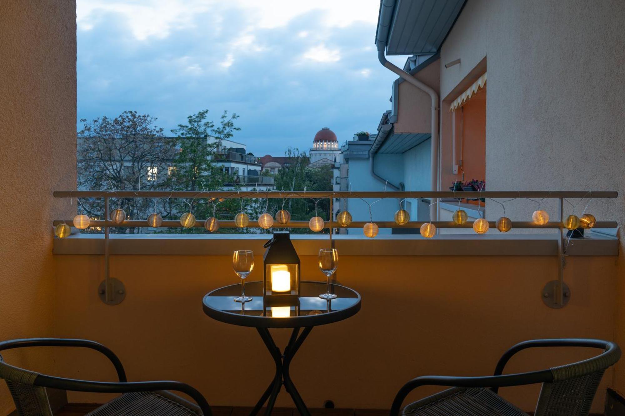 Home Shanti - Studio, Suedvorstadt, Balkon, Tv Лейпциг Экстерьер фото