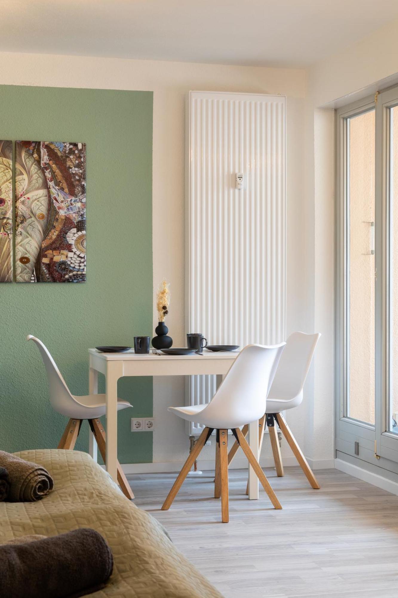 Home Shanti - Studio, Suedvorstadt, Balkon, Tv Лейпциг Экстерьер фото